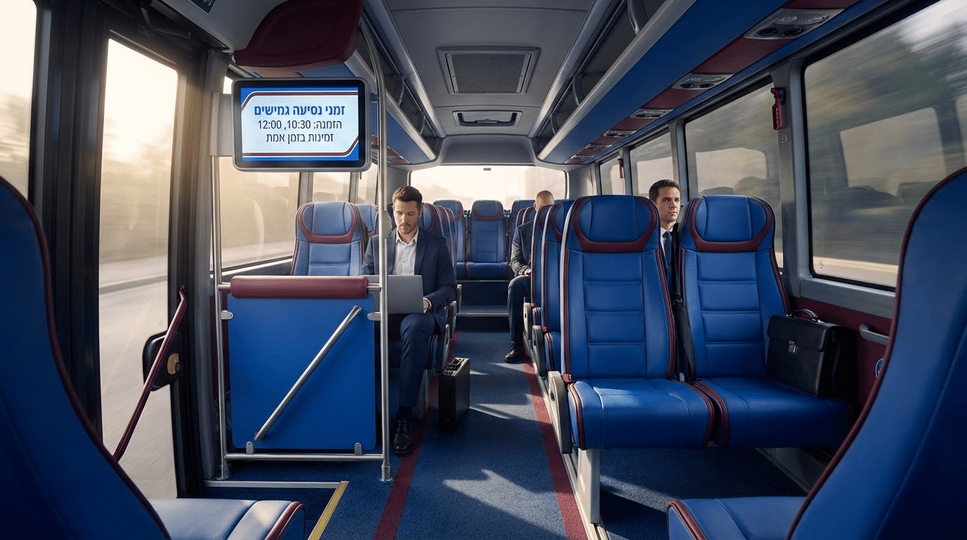 עבודה היברידית והסעות לעובדי הייטק